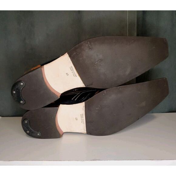 Jo Ghost Made in Italy Blue "DRAGON" Python Vero Cuoio Loafers EU 46 US 13 - Picture 11 of 16